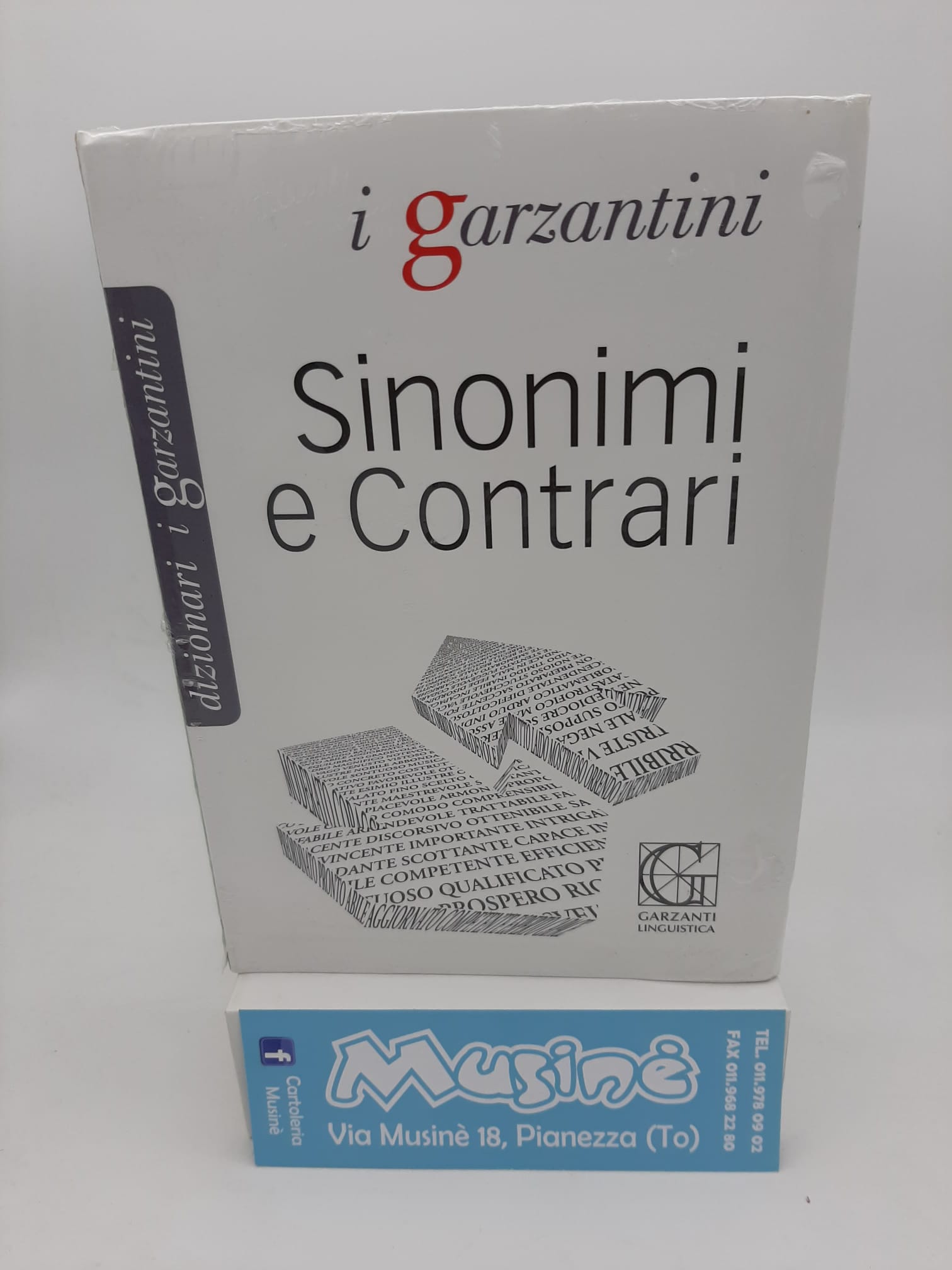 Dizionario Dei Sinonimi E Contrari  I GARZANTINI - Cartoleria Musinè