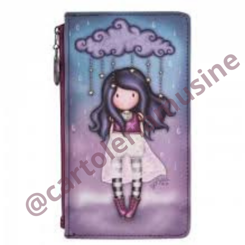 PORTAFOGLI PORTACARTE GORJUSS LITTLE STORM CLOUD - slim card holder wallet