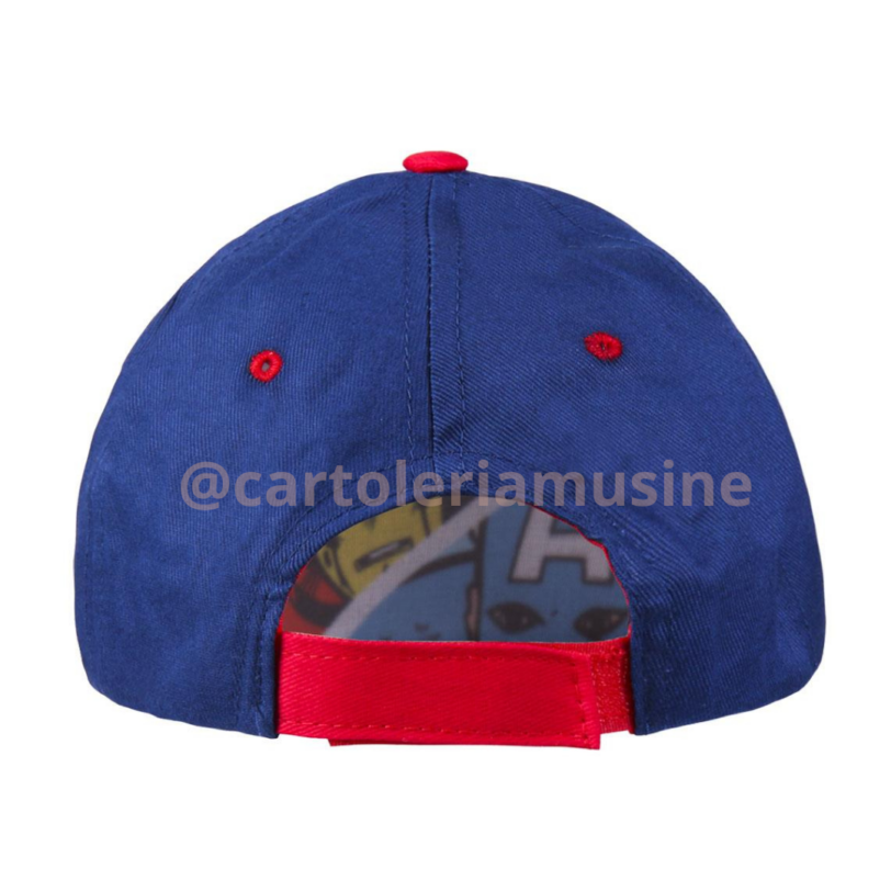 CAPPELLINO CON OCCHIALI AVENGERS-  MARVEL SET AVENGERS- CAP + GLASSES - immagine 3