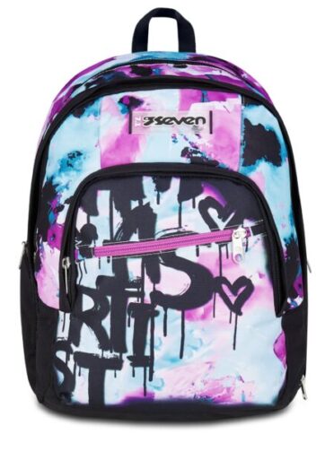 ZAINO Seven® DUAL DETACH-  QUICK GRAFFITI GIRL