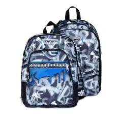 ZAINO Seven® DUAL DETACH-  QUICK GRAFFITI BOY
