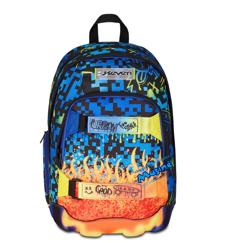 ZAINO Seven® DUAL -  SCRIBBLED FLAME