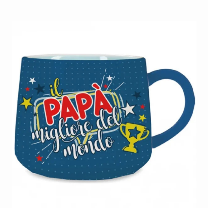 Tazza Mug con coppa e dedica al papà