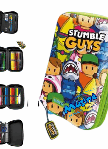 Astuccio OneTime “Stumble Guys” LIME – TintaUnita