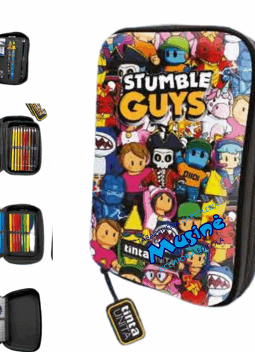 Astuccio OneTime “Stumble Guys” NERO – TintaUnita