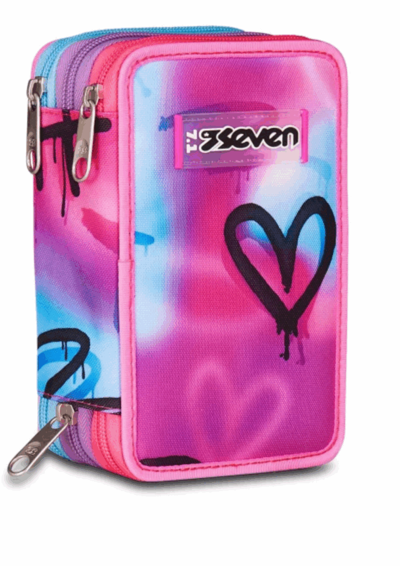 Astuccio Seven Sprint Paint Girl 3 Zip – Super Completo 45 Pezzi 2025