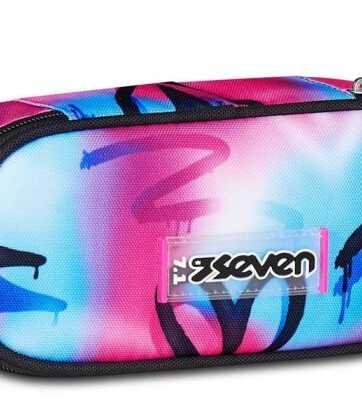 Portapenne Seven Round Plus Sprint Paint Girl – Bustina Vuota 2025/26