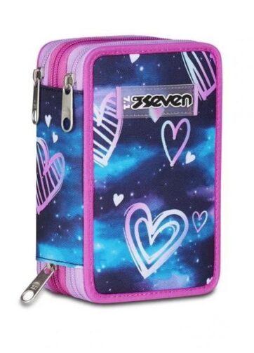 Astuccio Seven Gloomy Heart 3 Zip – Completo 45 Pezzi 2025/26